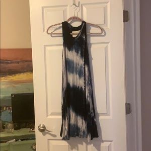 Tie dye dress.